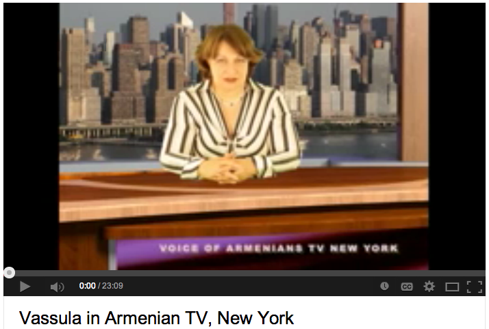 Vassula at Voice of Armenians TV