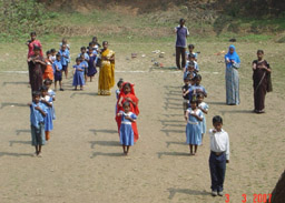 Singing the National Anthem