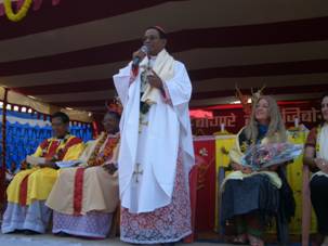 Discurso de agradecimento do Cardeal Toppo