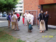 Waiting for the priest of the Armenian Apostolic Church