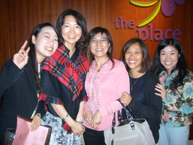 TLIG Hong Kong helpers with Catherine and Cindy of TLIG Taiwan in center