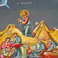 Christ praying in Gethsemane